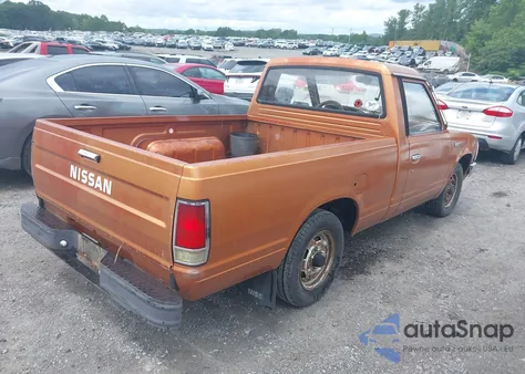 1985 Nissan 720 из США, поврежденный, VIN 1N6ND01S8FC314574